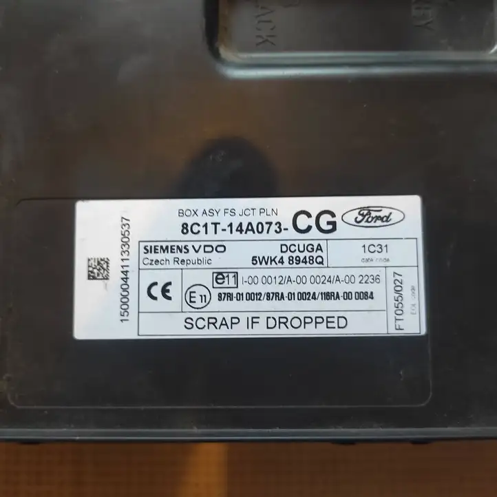 Ford Transit (2006 - 2013) 8C1T14A073CG Модуль комфорта — фото 2