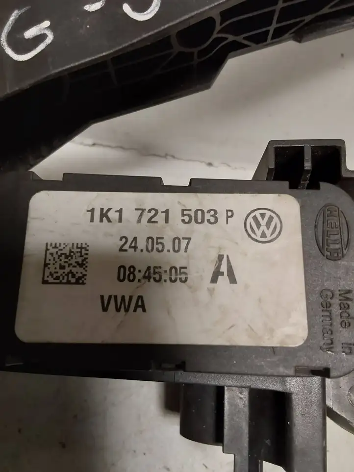 Volkswagen Golf V (2003 - 2009) 1K1721503P Педаль акселератора — фото 2