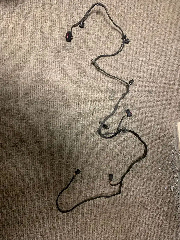 Audi Q7 4L (2005 - 2009) 4E0972713 Проводка парктроников — фото 10