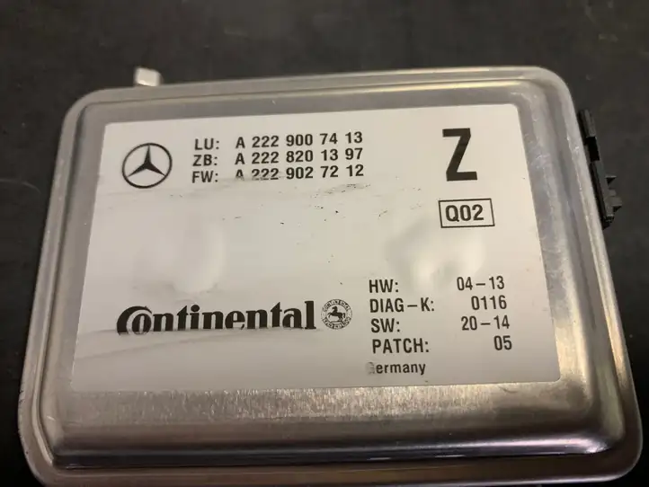 Mercedes-Benz S W222 (2013 - ) A2229007413 Камера в лобовом стекле — фото 7
