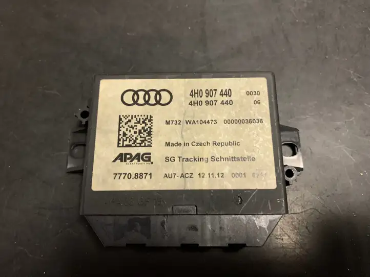 Audi A6 C7 (2011 - 2014) 4H0907440 Блок управления парктрониками — фото 4