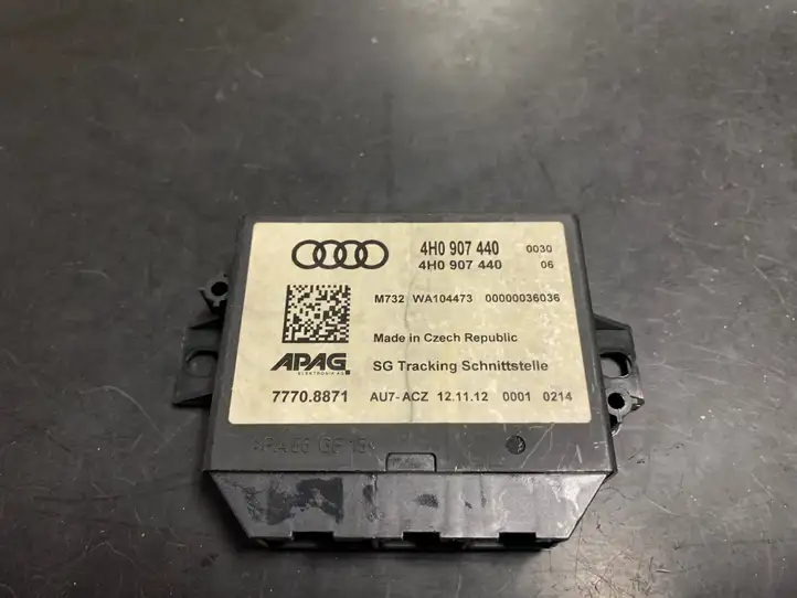 Audi A6 C7 (2011 - 2014) 4H0907440 Блок управления парктрониками — фото 8