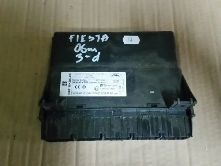 Ford Fiesta (2006 - 2008) 6S6T15K600BH Модуль комфорта — фото 1