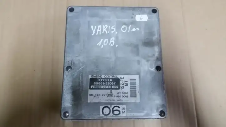 Toyota Yaris (1999 - 2003) 8966152064 Блок управления двигателем (ЭБУ) — фото 1