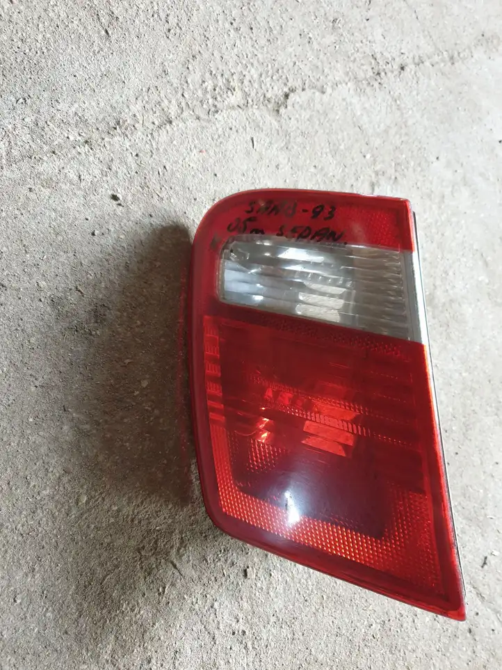 Saab 9-3 Ver2 (2003 - 2007) 12785765 Задний фонарь в крышке багажника — фото 3