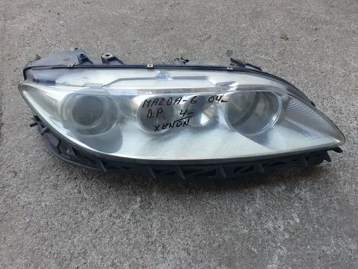 Mazda 6 (2002 - 2005) F014002477R Передняя фара — фото 3
