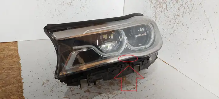 BMW 7 G11 G12 (2015 - 2022) 7465599 Передняя фара — фото 4