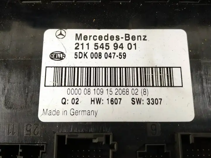 Mercedes-Benz E W211 (2002 - 2009) 2115459401 Блок предохранителей — фото 5