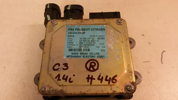 Citroen C3 (2002 - 2009) 9649847780 Блок управления усилителем руля — фото 1