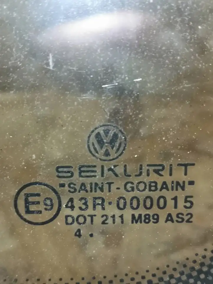 Volkswagen Transporter - Caravelle T5 (2003 - 2009) 43R000015 Заднее боковое стекло — фото 5