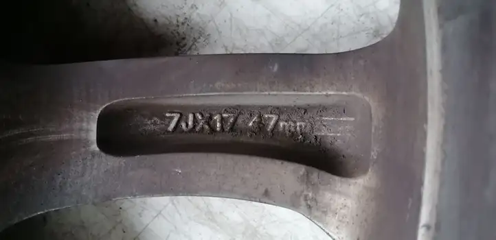 Nissan Juke I F15 (2010 - 2018) D0C001KR7A Легкосплавный колесный диск R17 — фото 2