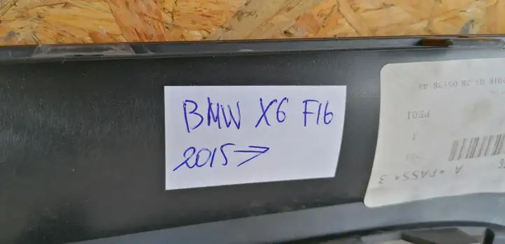 BMW X6 F16 (2014 - 2017) 51127319879 Нижняя часть переднего бампера — фото 6