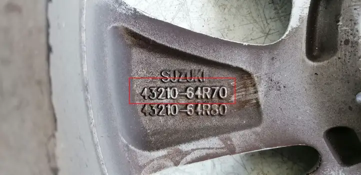 (1988 - 2006) 4321064R70 Легкосплавный колесный диск R17 — фото 10