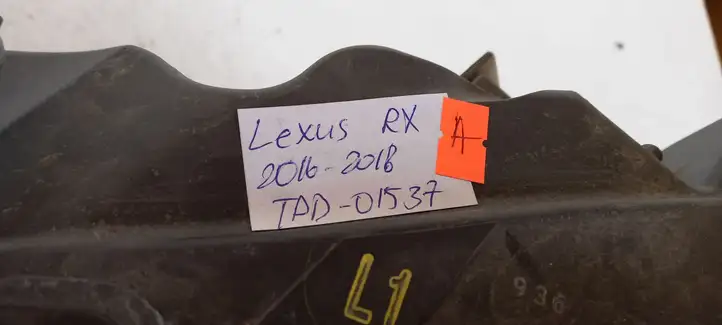 Lexus RX 450H (2015 - 2019) Передняя фара — фото 3