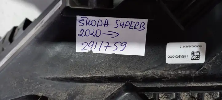 Skoda Superb B8 (3V) (2015 - 2023) 3V1941015 Передняя фара — фото 2