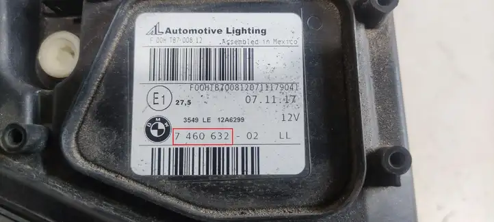BMW X4 F26 (2014 - 2017) 7460632 Передняя фара — фото 12