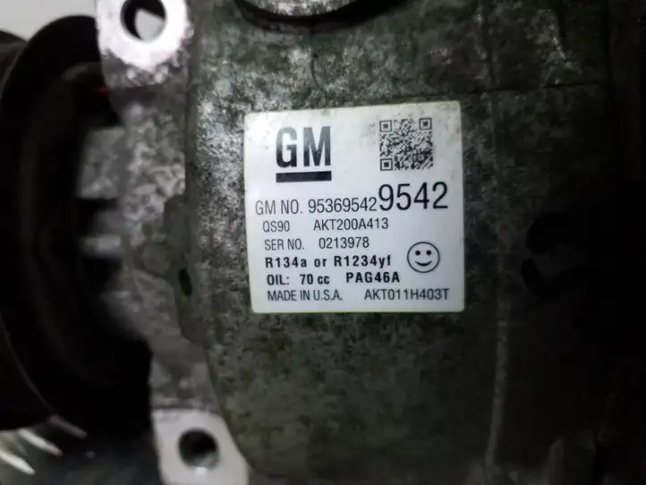 Opel Mokka (2012 - 2016) 95369542 Компрессор (насос) кондиционера воздуха — фото 2
