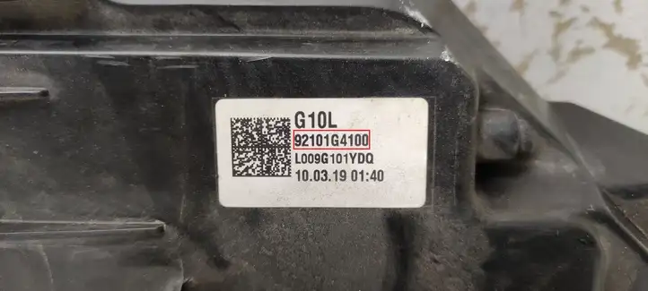 Hyundai i30 (2017 - ) 92101G4100 Передняя фара — фото 9