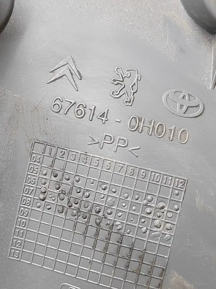 Toyota (2005 - 2014) 676140H010 Обшивка передней двери — фото 7
