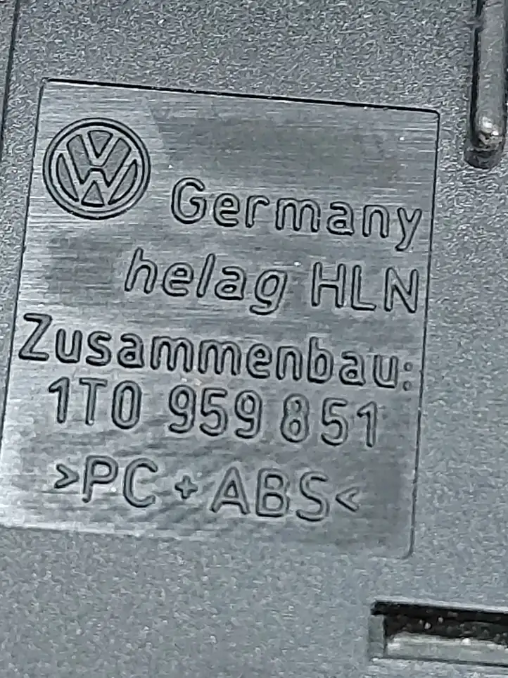 Volkswagen Touran I (2003 - 2010) 1T0959851 Блок кнопок стеклоподъемников — фото 5