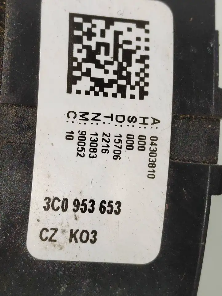 Volkswagen PASSAT B6 (2005 - 2010) 3C0953653 Контактное кольцо SRS — фото 9