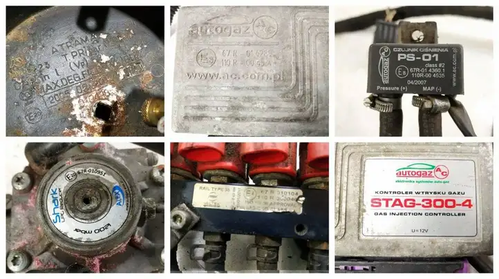 Audi A4 S4 B6 8E 8H (2000 - 2006) 67R-014289 Блок управления ГБО — фото 9