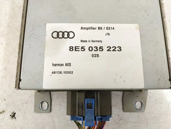 Audi A4 S4 B6 8E 8H (2000 - 2006) 8E5035223 Усилитель звука — фото 5