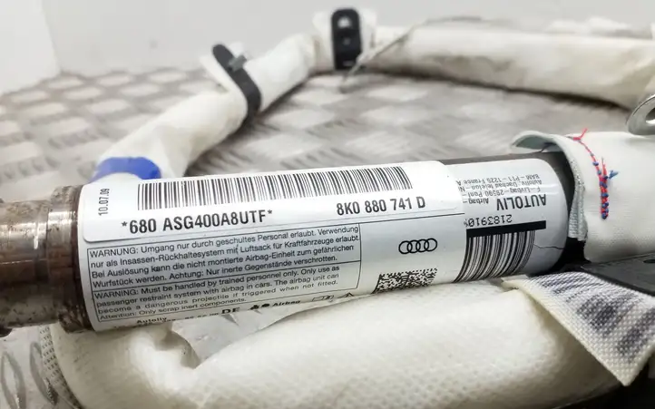 Audi A4 S4 B8 8K (2007 - 2011) 8K0880741D Боковая подушка безопасности шторка — фото 3