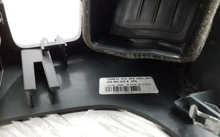 Audi A6 Allroad C7 (2012 - 2014) 4G0864376B Задний воздушный дефлектор — фото 6
