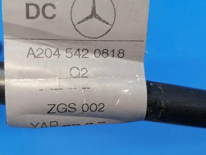 Mercedes-Benz C W204 (2007 - 2014) A2045420818 Минусовой провод аккумулятора — фото 7