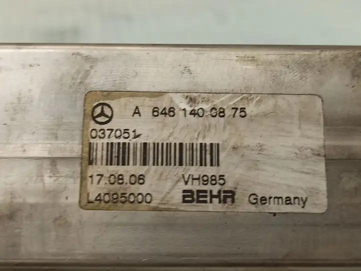 Mercedes-Benz E W211 (2002 - 2009) A6461400875 Охладитель клапана EGR — фото 2