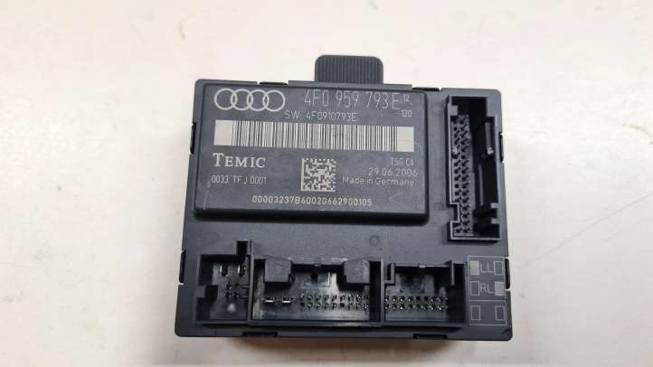 Audi A6 (2004 - 2008)  4F0959793E Блок управления дверью
