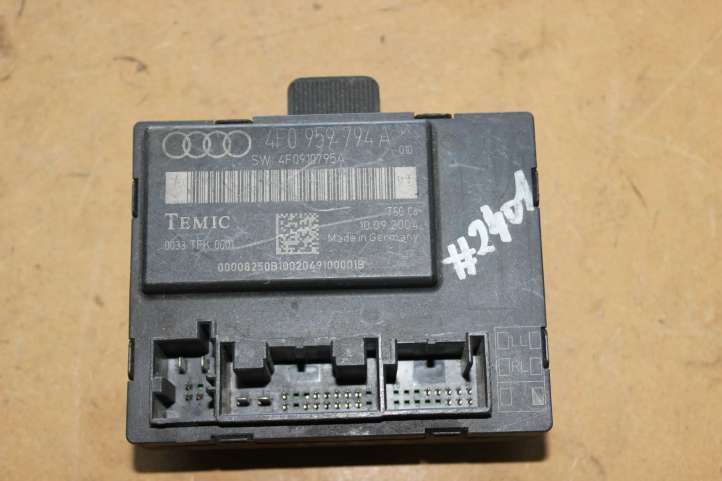 Audi A6 (2004 - 2008)  4F0959794A Блок управления дверью