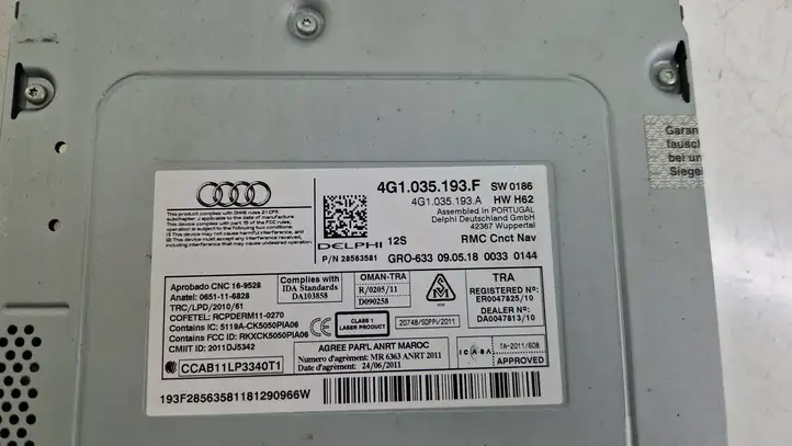 Audi A6 C7 4G1035193F Блок MMI — фото 9