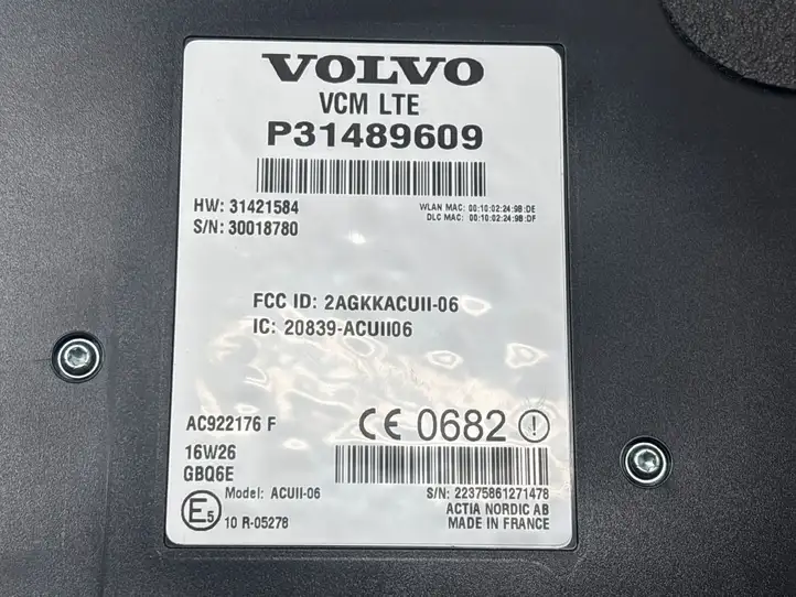 Volvo XC90 (2014 - 2019) 31489609 Прочие блоки управления — фото 6