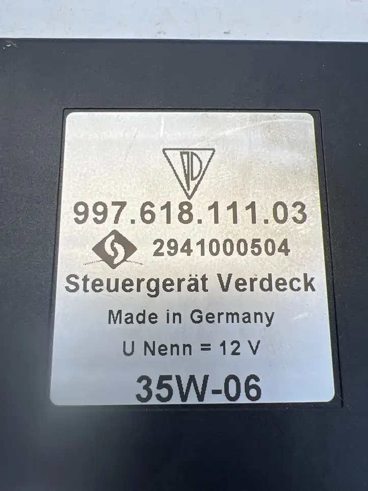 Porsche 911 997 (2004 - 2013) 99761811103 Прочие блоки управления — фото 7