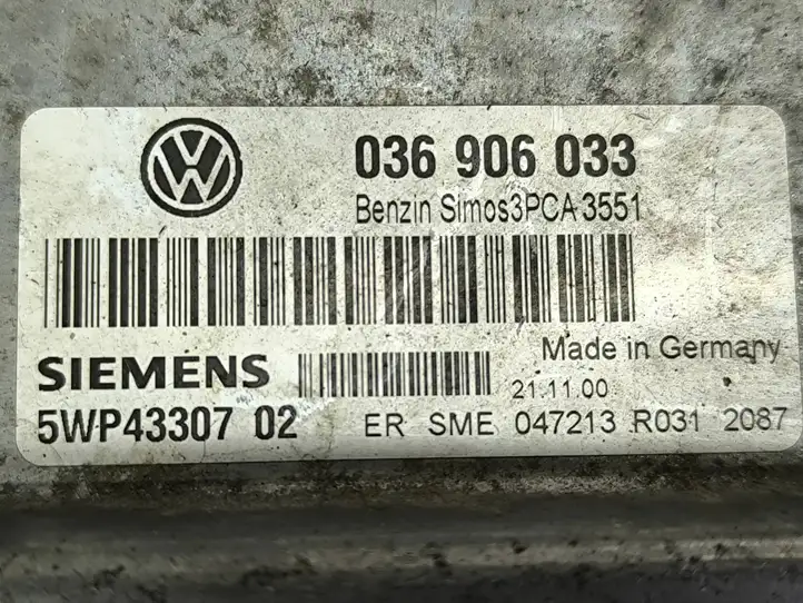 Volkswagen Golf IV (1998 - 2005) 036906033 Прочие блоки управления — фото 3