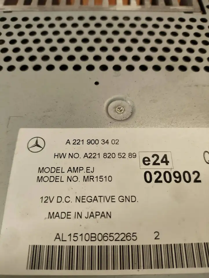 Mercedes-Benz S W221 A2218205289 Магнитола / мультимедийная система — фото 5
