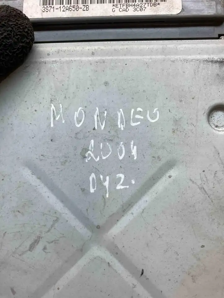 Ford Mondeo Mk III (2000 - 2007) 3S7112A650ZB Блок управления двигателем (ECU) — фото 6