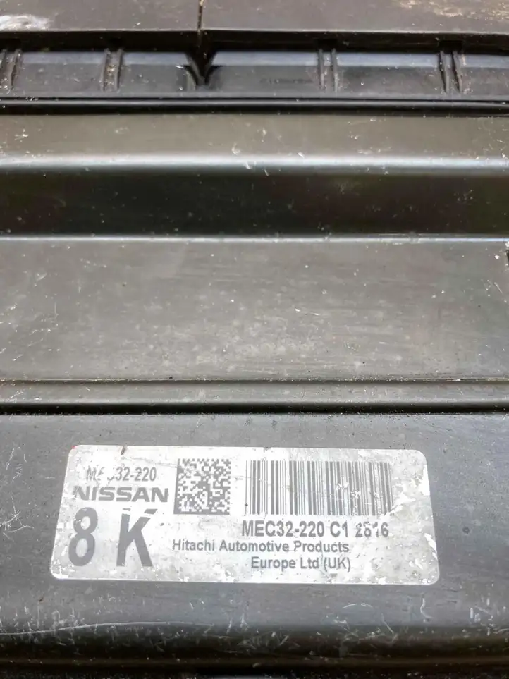 Nissan Almera N16 (2000 - 2010) MEC32220 Блок управления двигателем (ECU) — фото 5