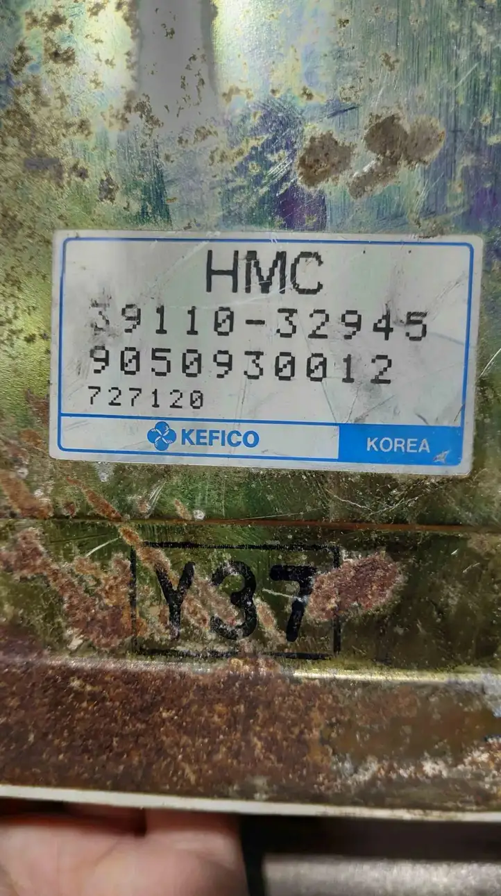 Hyundai Coupe (1999 - 2001) 3911032945 Блок управления двигателем (ECU) — фото 3