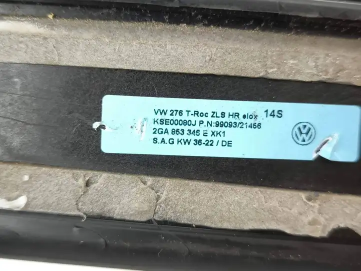 Volkswagen T-Roc 2GA853346E Облицовка заднего бокового стекла — фото 5