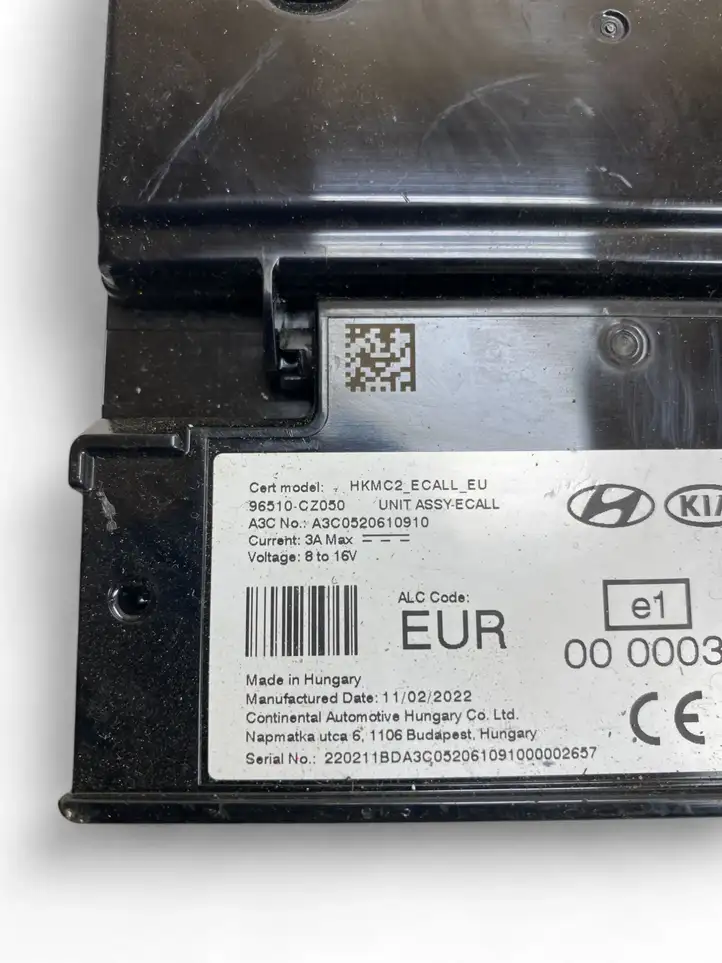 Hyundai Tucson IV NX4 96510CZ050 Модуль SOS — фото 9