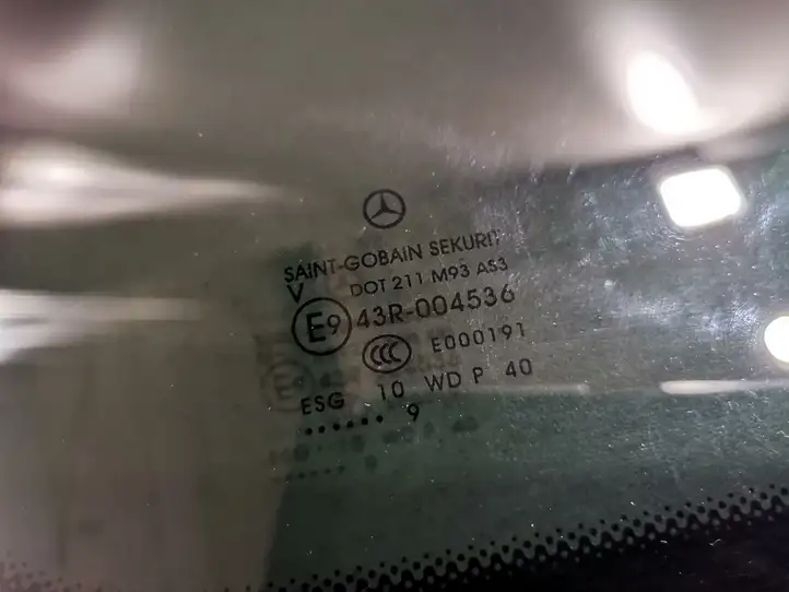 Mercedes-Benz Vito W447 (2014 - ) Боковое стекло в середине кузова — фото 2