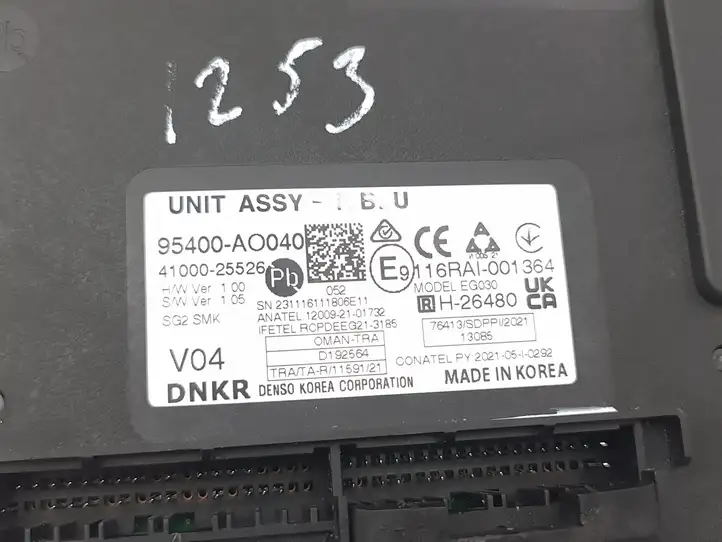 Kia Niro 95400AO040 Блок иммобилайзера — фото 2