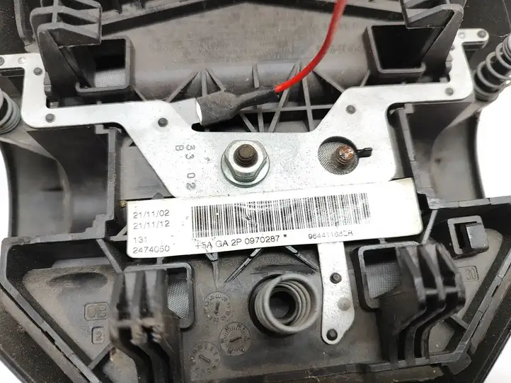 Peugeot 206 (1998 - 2012) 96441166ZR Подушка безопасности руля — фото 3