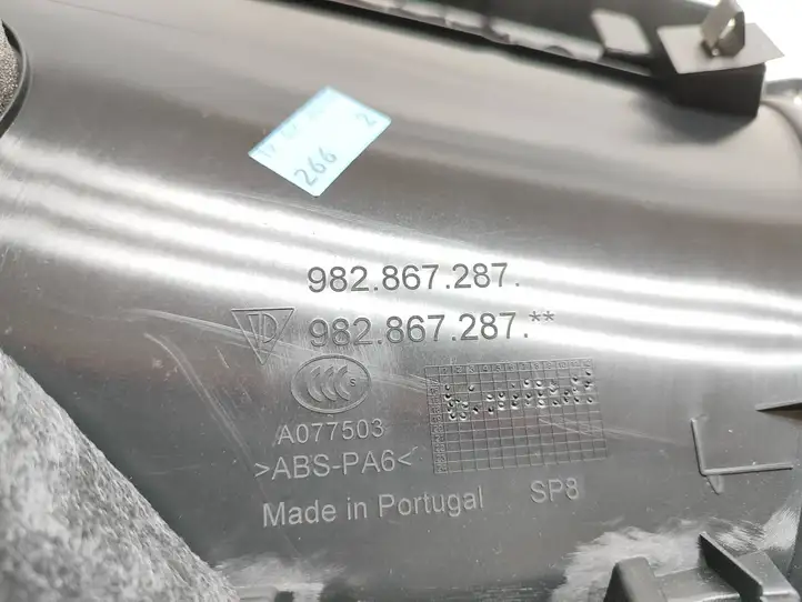 Porsche 718 Cayman 982 982c (2016 - ) 982867287 Верхняя обшивка стойки B — фото 3