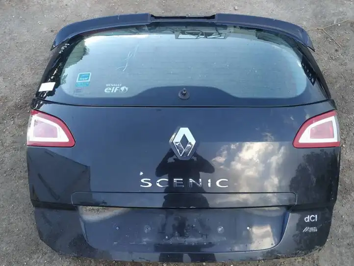 Renault Scenic III - Grand scenic III (2009 - 2016) juodas Крышка багажника — фото 1