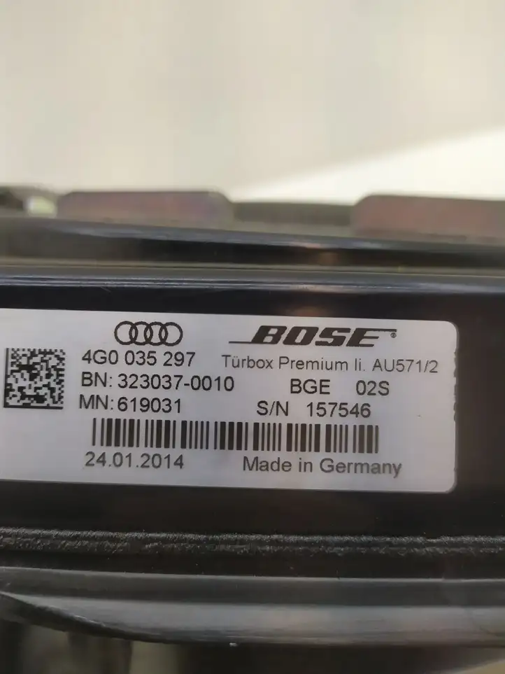 Audi A6 C7 (2011 - 2014) 4G0035297 Динамики передних дверей — фото 6