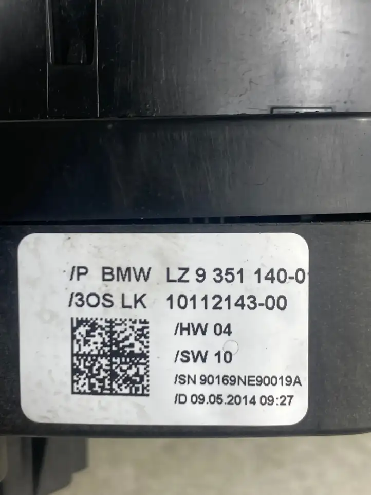 BMW 3 F30 F35 F31 (2012 - 2018) 9351140 Блок подрулевых переключателей — фото 7